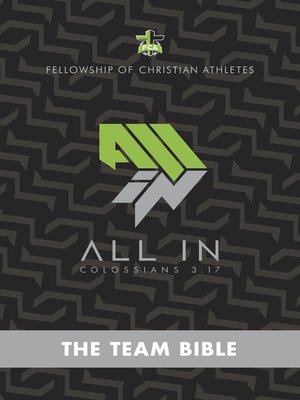 cover image of The Team Bible: All In Edition: Colossians 3:17